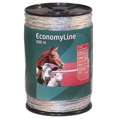 Economyline Monodraht 500 M, Transparent, 2 x 0,5 Mm