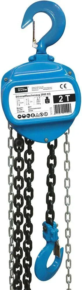 Stirnradflaschenzug 2000 kg