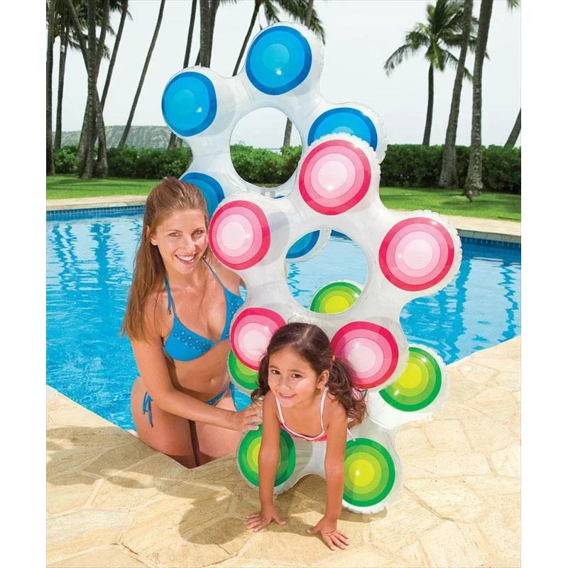 Pool in Sternform-Grün