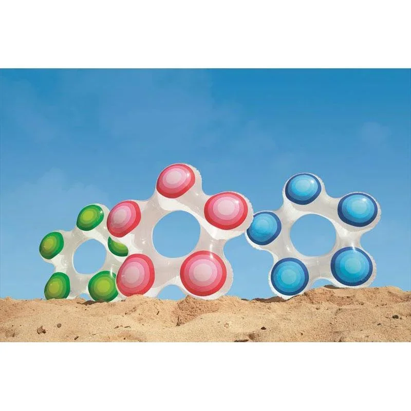 Pool-blau sternförmig