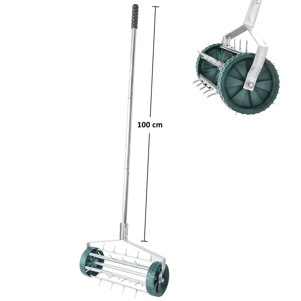 Der "ROLLENDE" Rasen-Lüfter