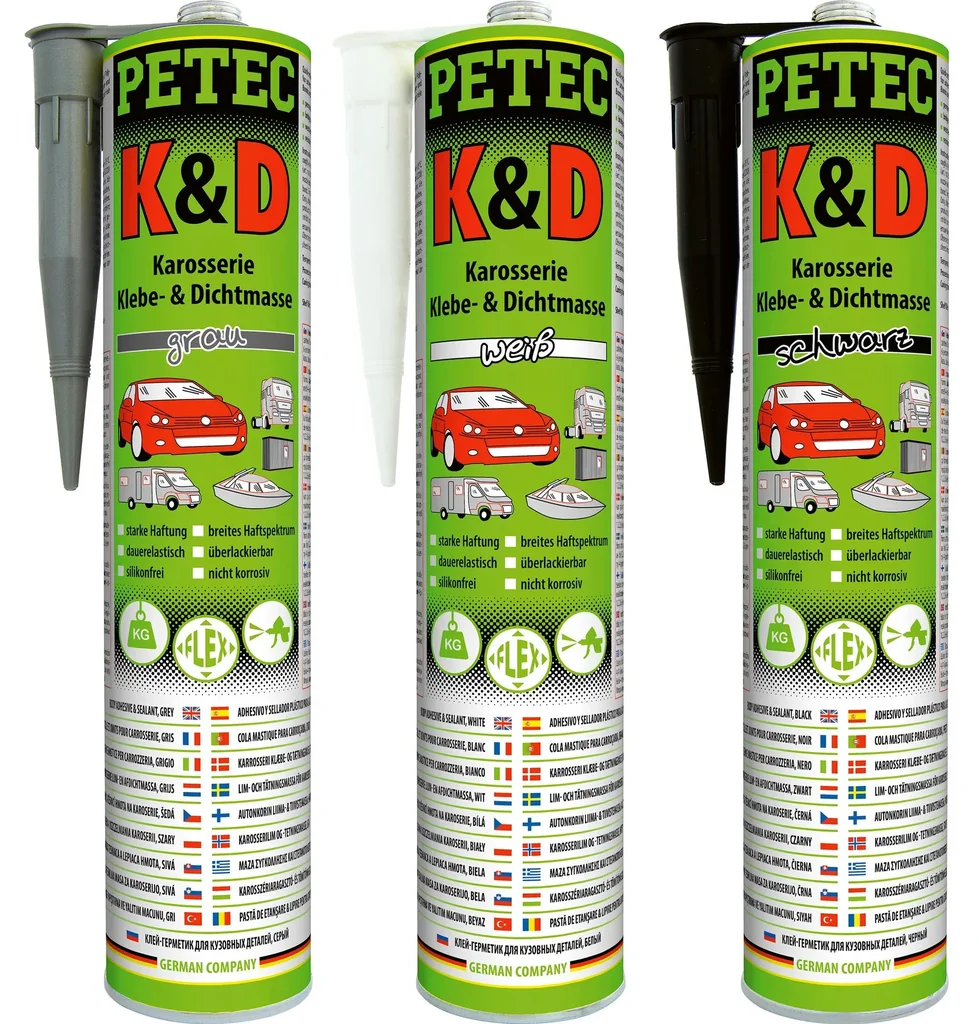 Karosserie Klebemasse/ Dichtmasse, grau, 310 ml