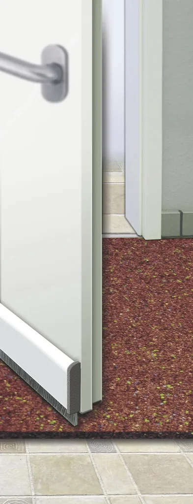 Türdichtung Automatic, 1 m lang, weiß, universell kürzbar