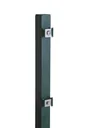 Pfosten für Doppelstab- und Einstabmatten 1700 x 40 x 40 mm - grün