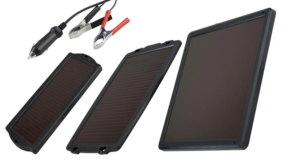 7,5 Watt Mobiles Solarpanel zur Erhaltungsladung