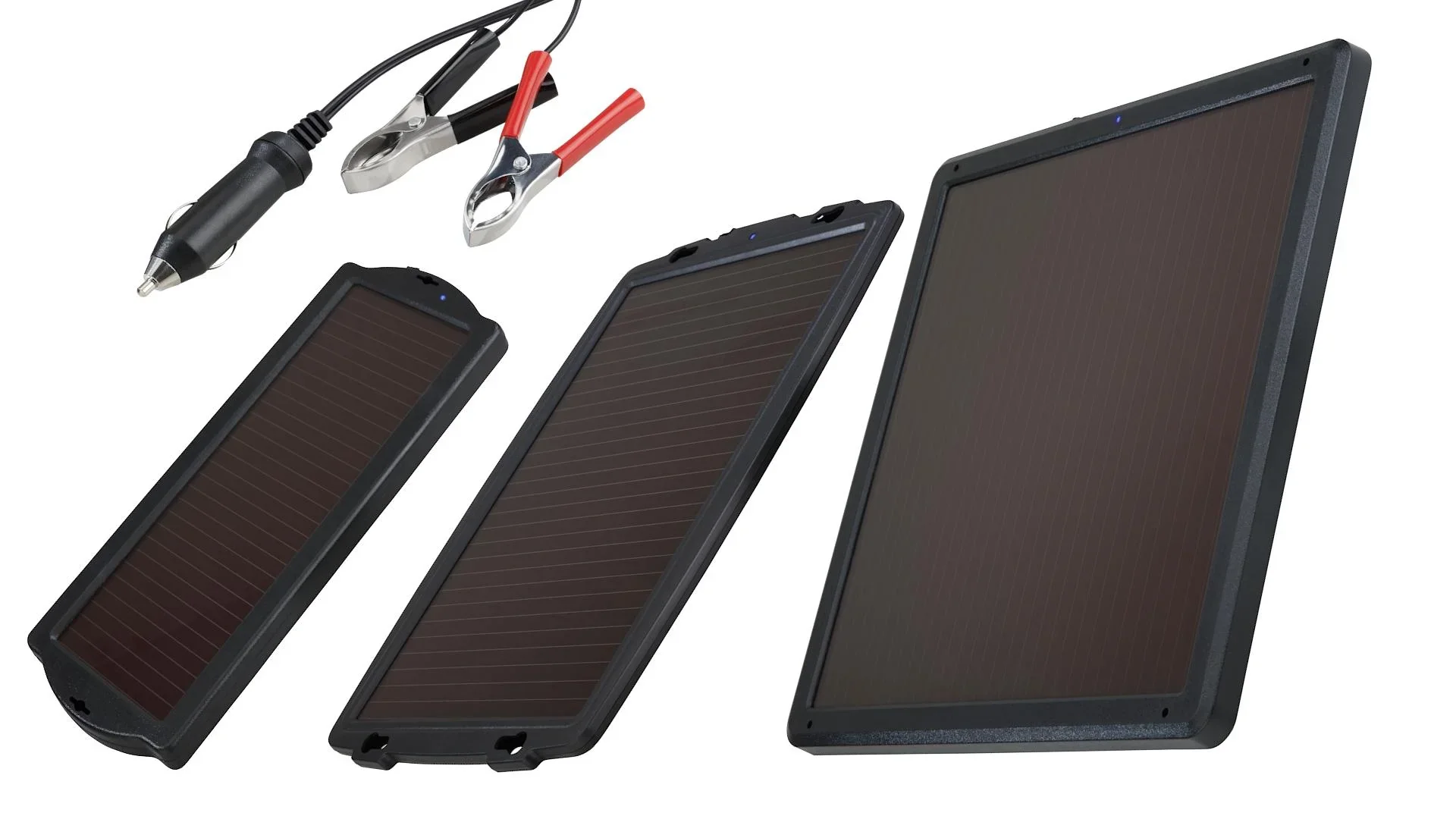 2,5 Watt Mobiles Solarpanel zur Erhaltungsladung