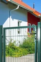 Gartentor für Doppelstabmatte