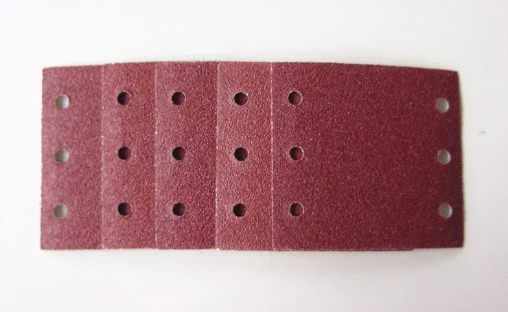 Schleifpapier 110 X 100 mm, Korn 80, 5 Stück