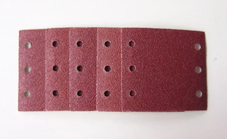 Schleifpapier 110 X 100 mm, Korn 80, 5 Stück