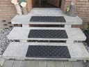 Gummi Winkel - Stufenmatte, schwarz