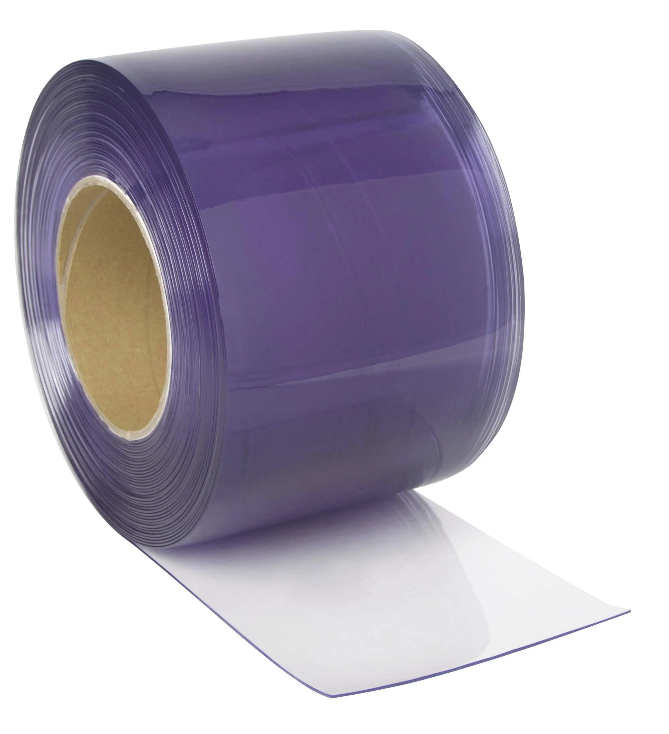 PVC-Vorhang 300x3mm, transparent, 25m Rolle