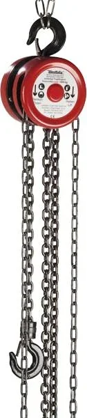 Handkettenzug 2000 kg, 2 Kettenstränge, 31 mm Hakenöffnung