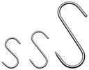 Fleischhaken, Edelstahl, 10 cm, 10 Stück