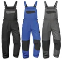 Latzhose für Beruf und Hobby, Farbe grau, Gr. 48