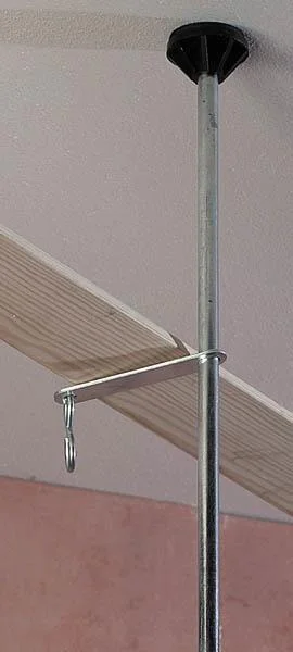 Schnellspannstütze bis 30 kg - Die dritte Hand