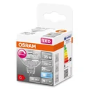 LED SUPERSTAR Reflektorlampe MR16 mit 4,9 Watt, GU5.3, kaltweiß, 36°, dimmbar