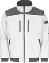 Funktionsblouson, weiss-grau, Gr. XXL