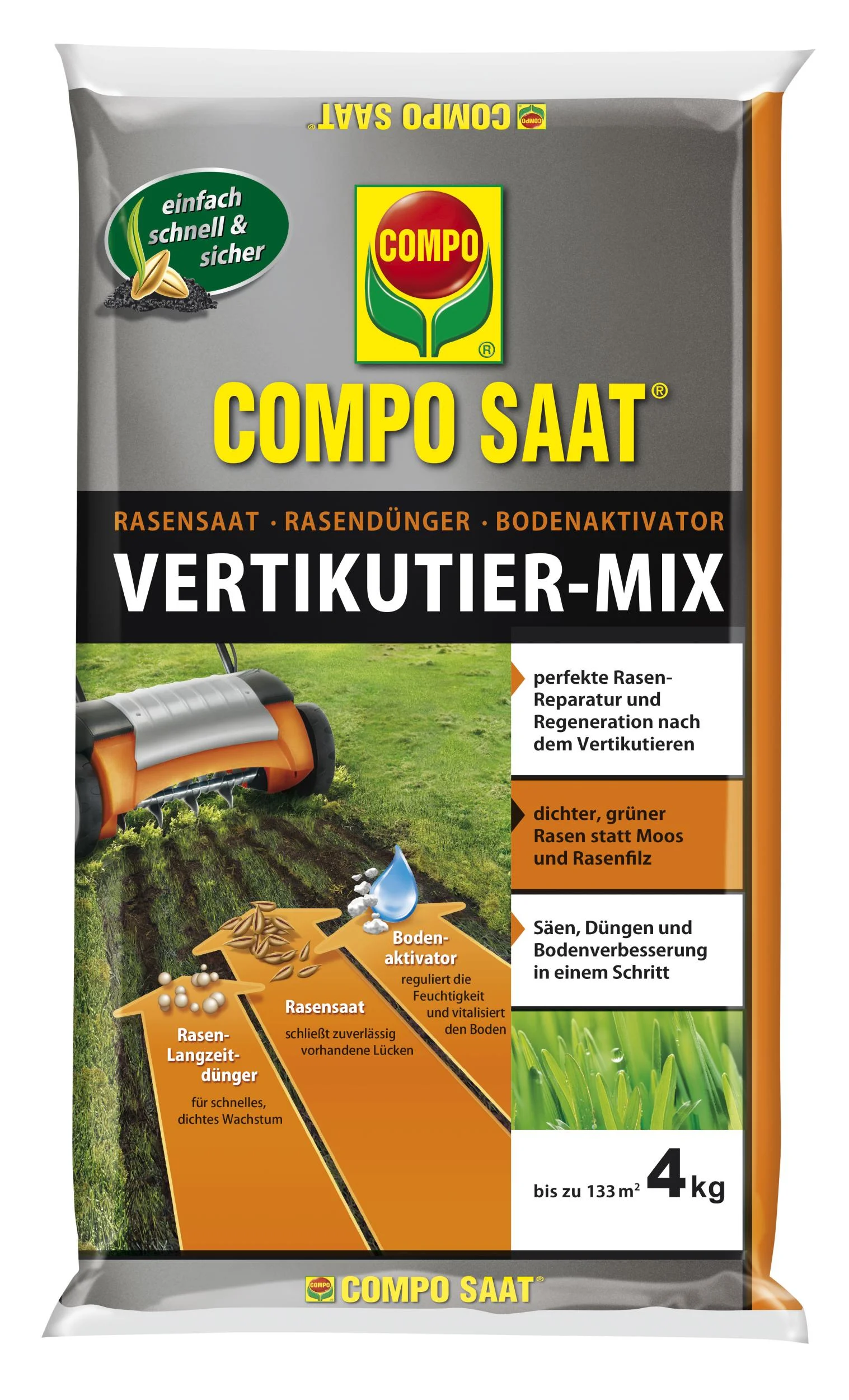 Saat Vertikutier-Mix - 4 kg
