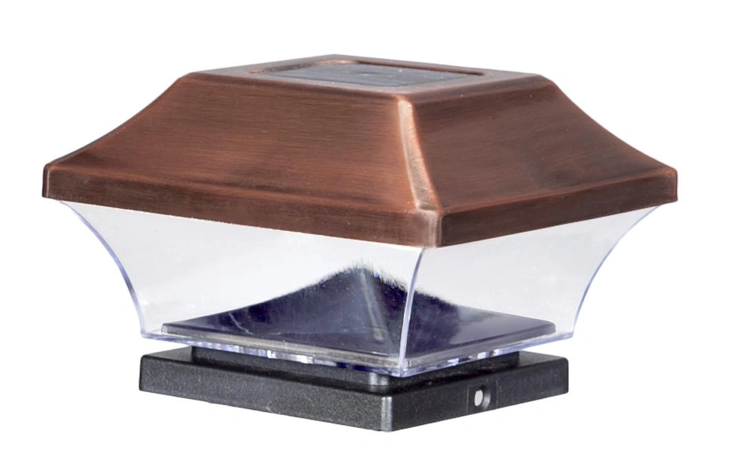 Solar Kupfer Zaunpfostenleuchten