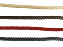 Handlaufseile, 6 m x 30 mm, hellbraun