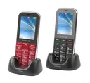 Großtasten Mobiltelefon Joy II in rot
