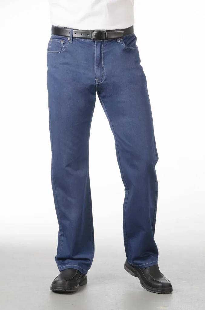 Edeljeans, knitterfrei, besonders weich, Farbe blau Gr.30