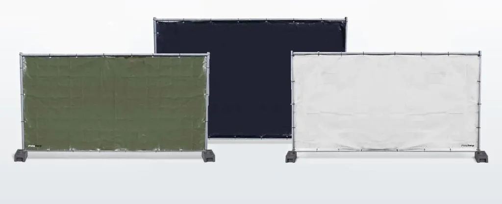 Bauzaunplane PolyTarp 160 , grün