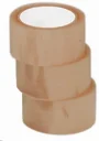 Poly Klebeband, 3 Rollen, braun