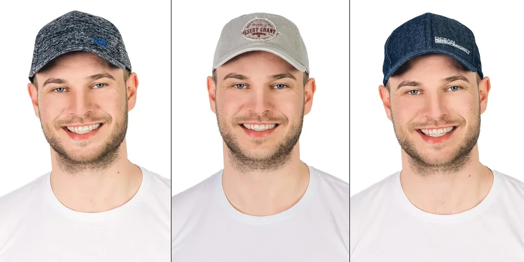 Kappe mit Stickerei, Farbe beige, Gr.57/58