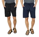 Shorts mit Gummizug, Farbe marine, Gr.3XL