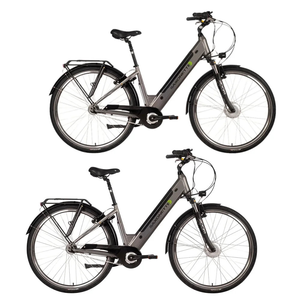 Unisex City E-Bike, 28 Zoll, Rahmenhöhe 50 cm, 7-Gang Nabenschaltung, silber, Hamburg