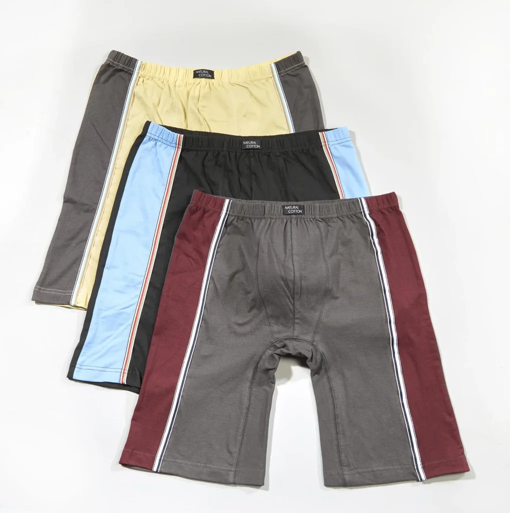 Retroshorts knielang, im 3er Pack, Gr.L