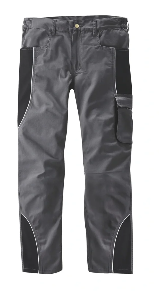 Bundhose mit Reflektorpaspel, Farbe anthrazit/schwarz, Gr.58