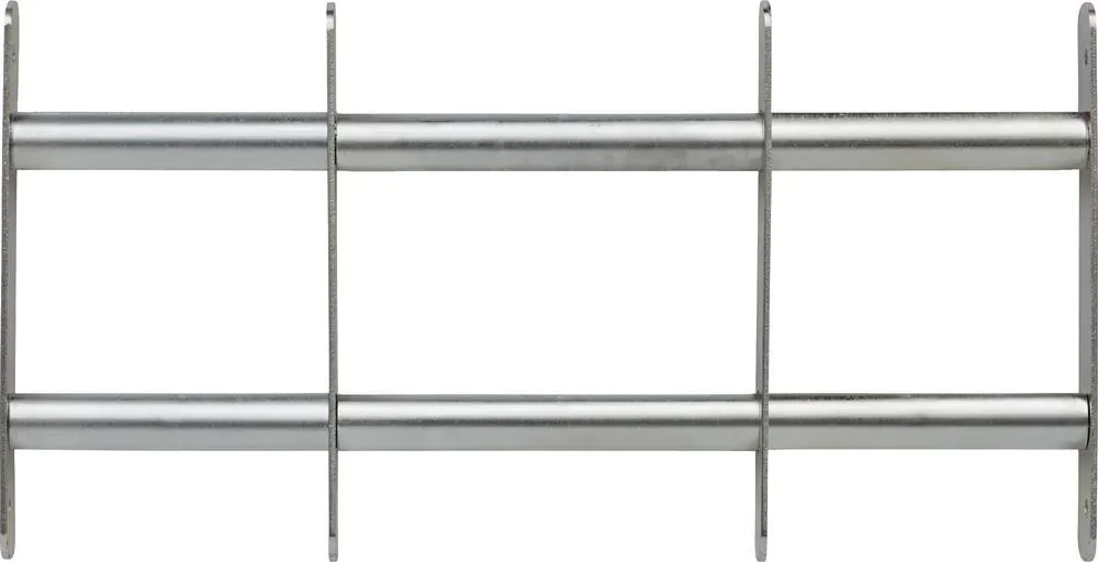 Fenstergitter 7300 individuell einstellbar, 700 - 1050 x 300 mm mit 2 Querstreben