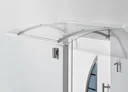 Pultvordach Typ PT Secco, 1500 x 900 x 220 mm, Edelstahl - 12 kg