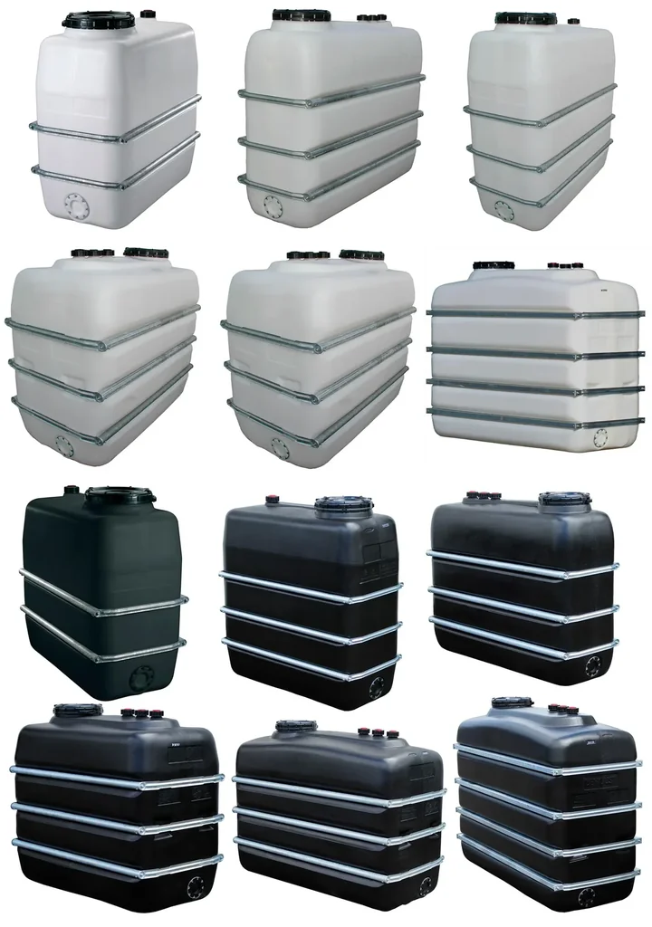 Raumspartank 2000 L, schwarz