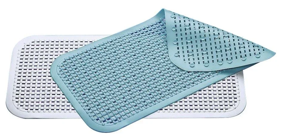 Badewannenmatte, blau 72 x 34 cm