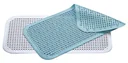 Badewannenmatte, blau 72 x 34 cm
