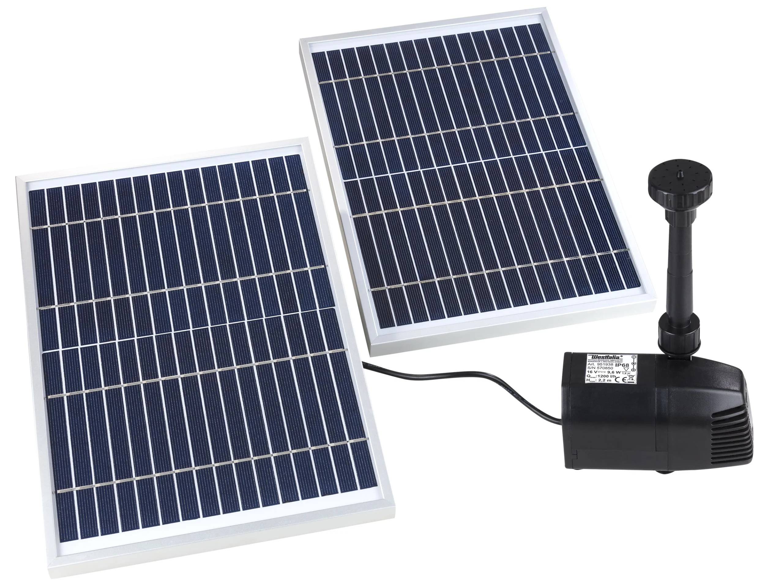 1200 l/h Solarpumpe