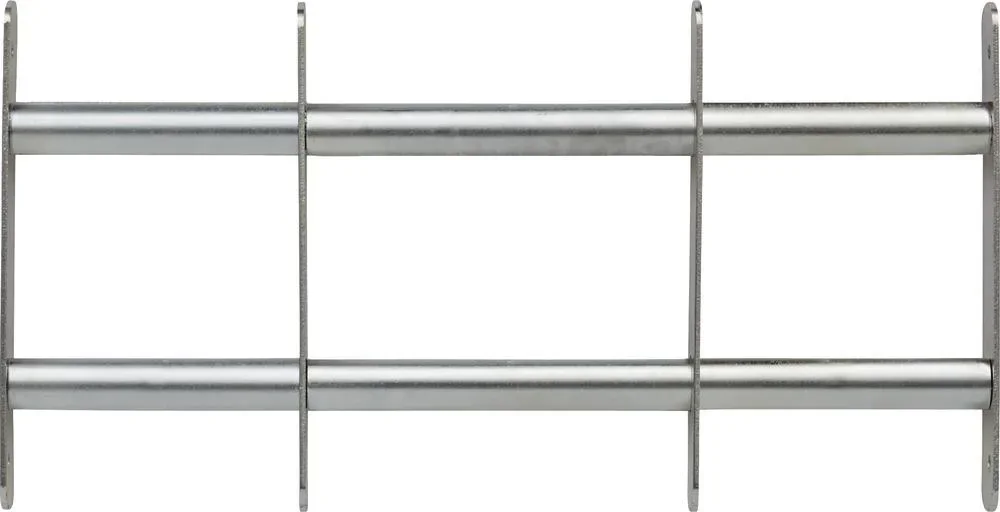 Fenstergitter 7450 individuell einstellbar, 700 - 1050 x 450 mm mit 3 Querstreben