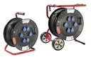 Profi-Trommel Mammut 460 Version 1, 80m, 6 Steckdosen 230V / 16A, mit klappbaren Fußgestell