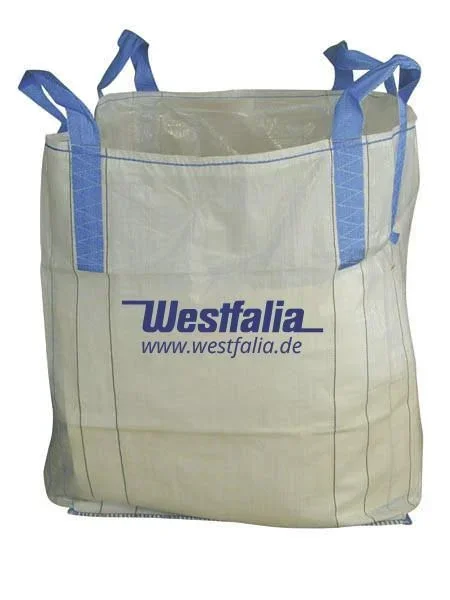 Big Bag ohne Schürze, mit geschlossenen Boden, 1500 kg, 90 x 90 x 90 cm