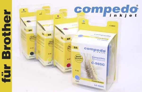 Druckerpatrone für Brother LC985Y01 gelb