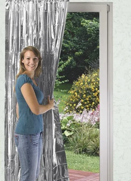 Alu Vorhang 2er Set 75 x 220 cm