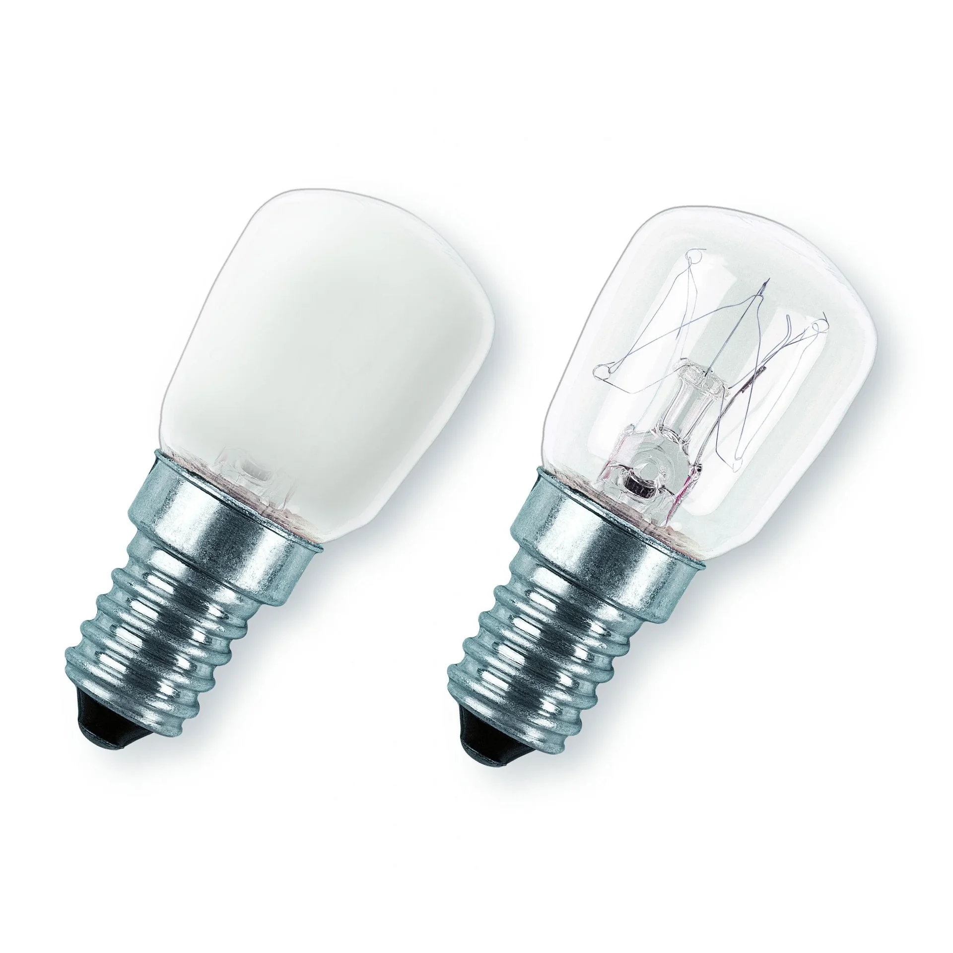 Kolbenlampe T26 25W klar 230V E14 für Kühlschrank und Nähmaschine