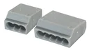 Stecklemmen, 100 Stk, 5 x 1,0 - 2,5 mm², grau