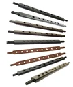 Ackerschiene Kat 2, 7 Löcher, 1000 mm, Ø 28 mm, 30 x 60 mm