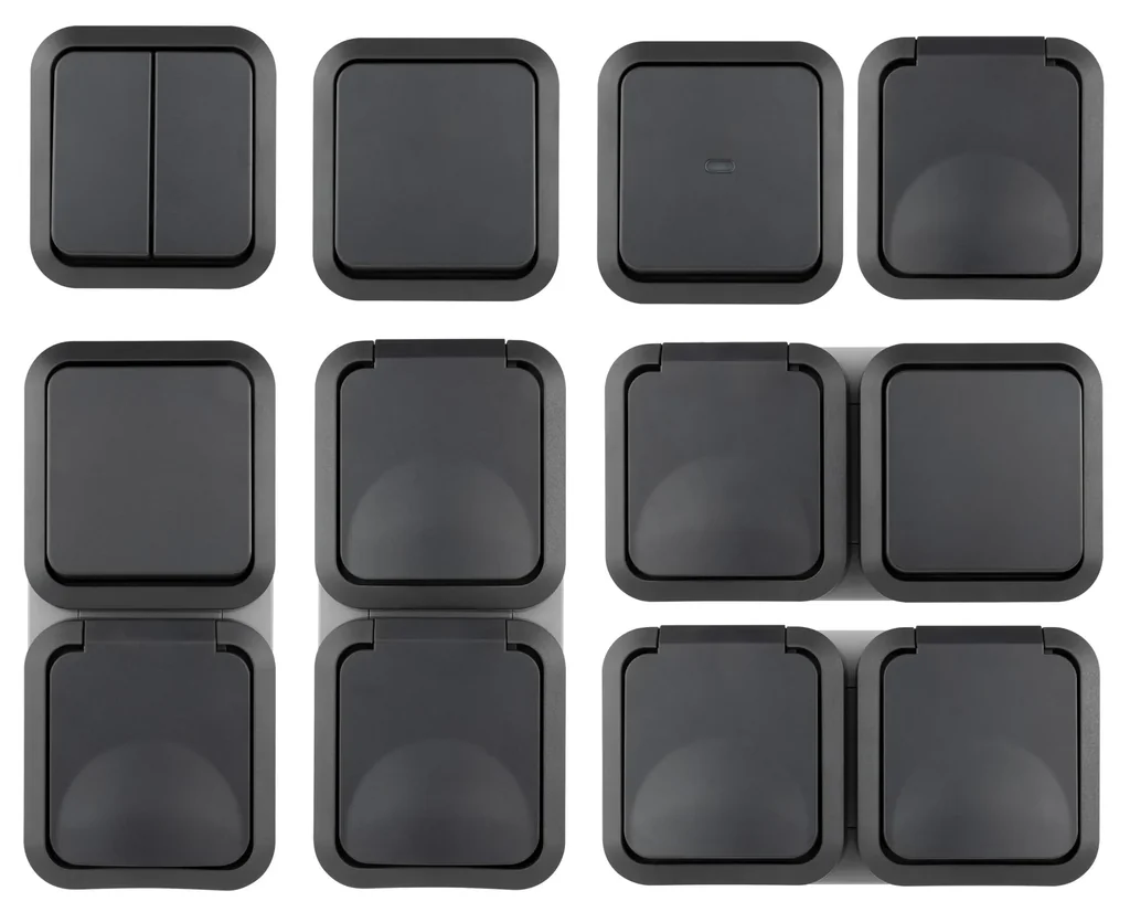 Aufputz-Feuchtraum Heizungsnotschalter IP55