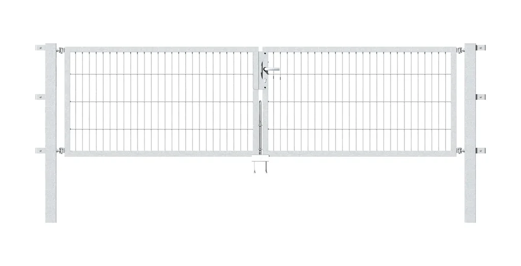 Doppeltor-Set Flexo inkl. Pfosten 3 x 1 m feuerverzinkt