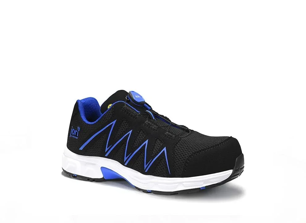 jo_SPEEDY BOA® black-blue Low ESD S1P Sicherheitshalbschuh Gr. 42